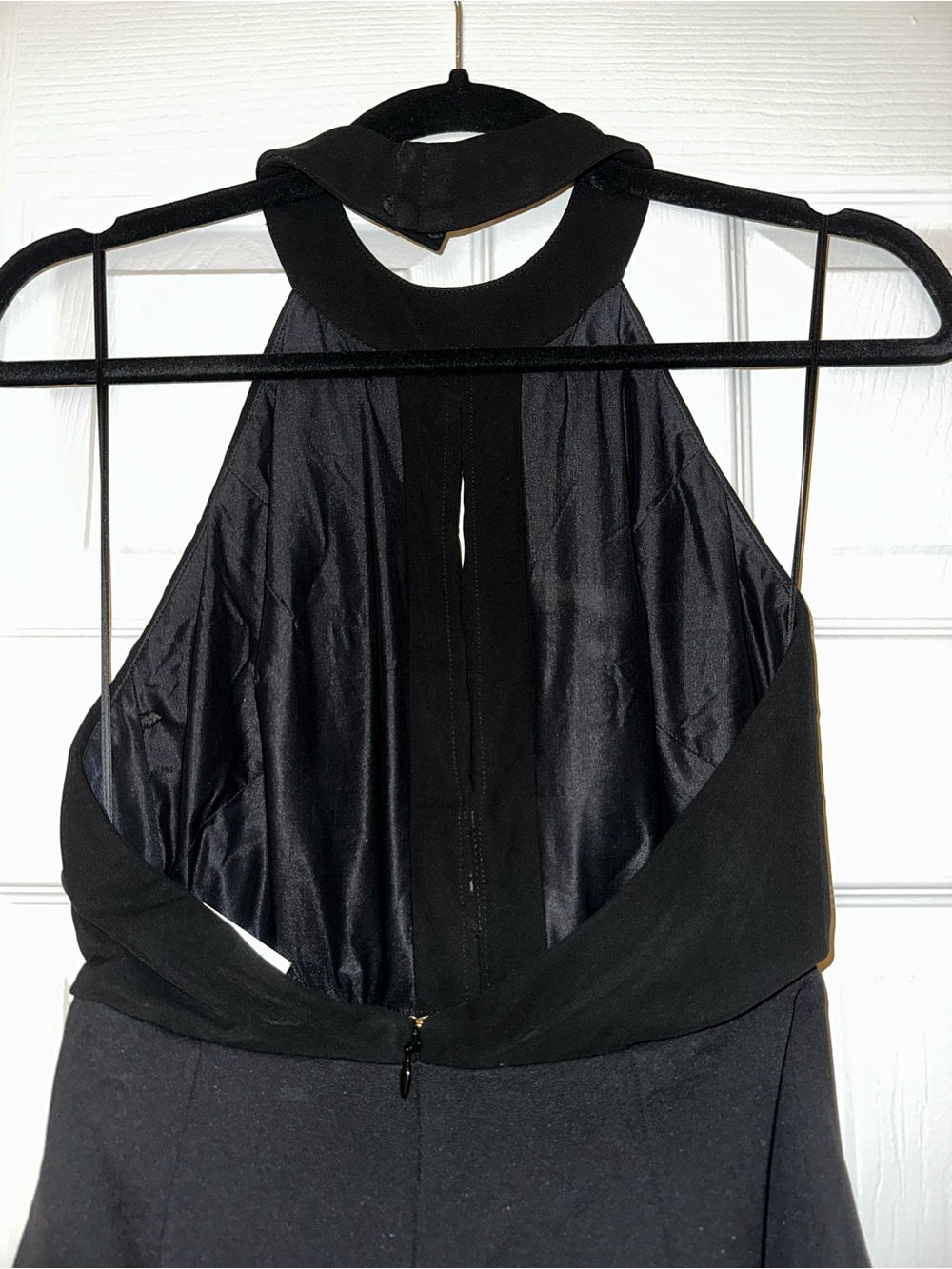 Alexander McQueen Black Halter Neck Cocktail Dress Size IT 40 / US 4 - Picture 4 of 9